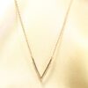 Collar V circonias