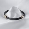 Pulsera Corazón Extensible negro - Image 2
