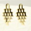 Aretes Red de Oro
