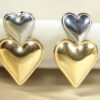 Aretes Dos Corazones - Image 3