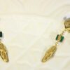 Aretes Hojas