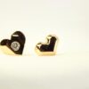 Aretes Corazon circonia