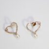 Aretes Corazón Perla - Image 2