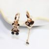 Aretes Osito Corazón