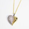 Collar Gran Corazón Dorado - Image 2