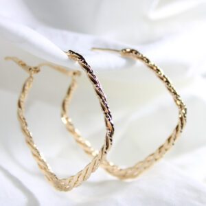 Arracadas Cuadro de Oro
