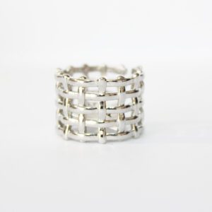 Anillo red plata