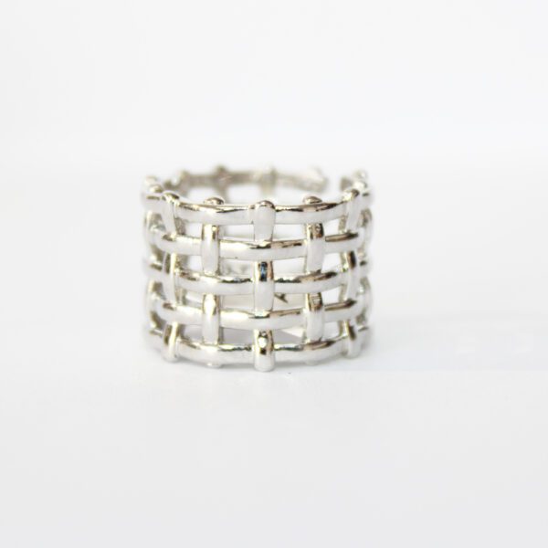 Anillo red plata