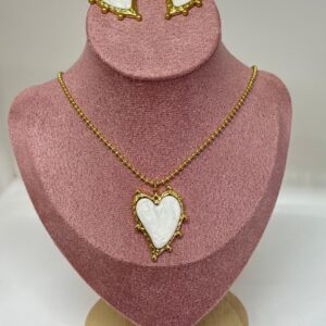 Juego Corazón Blanco