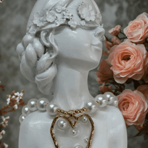 Collar Corazón de Perlas