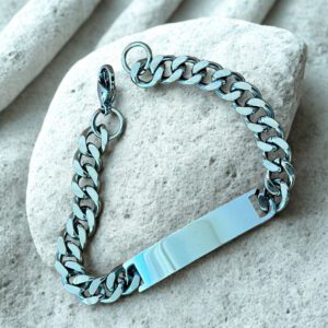 Pulsera Plata Cubana