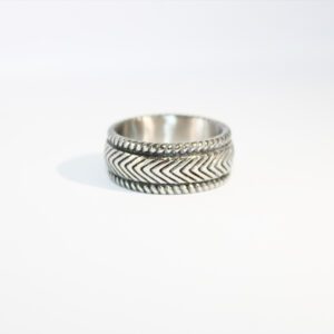 Anillo Caballero Plata