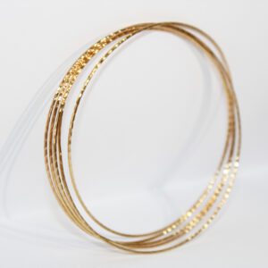 Set 5 Dorado Pulseras