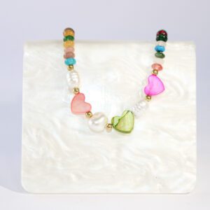 Pulsera Corazones de Colores