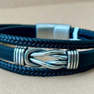 Brazalete Nudo Plata