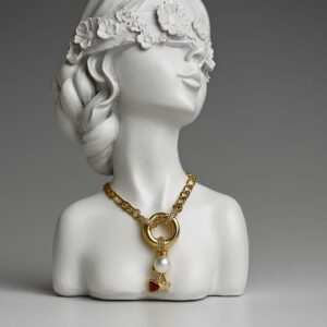 Collar Cereza Corazón