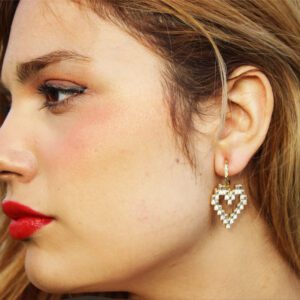 Aretes Corazón