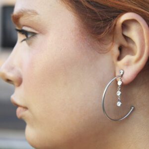 Arracada y Circonias