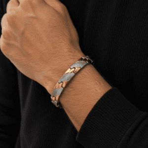 Pulsera de caballero Acero