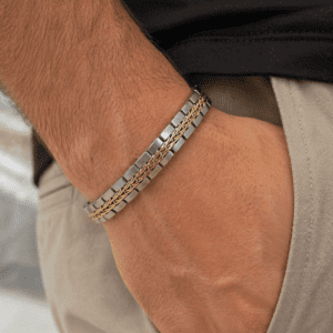 Pulsera Caballero Bicolor