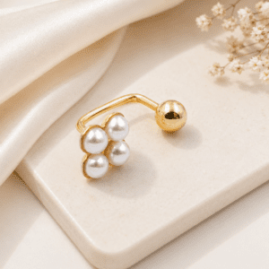 Broquel doble perla