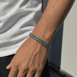 Pulsera Caballero Platino