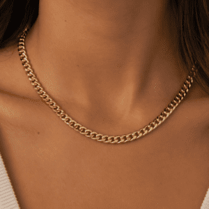 Cadena Eslabon Gold