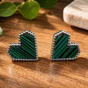 Broquel corazón verde